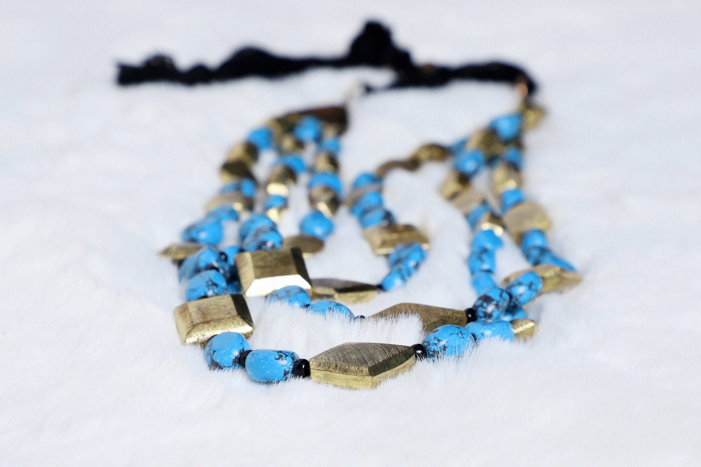 Necklace Blue Bloom