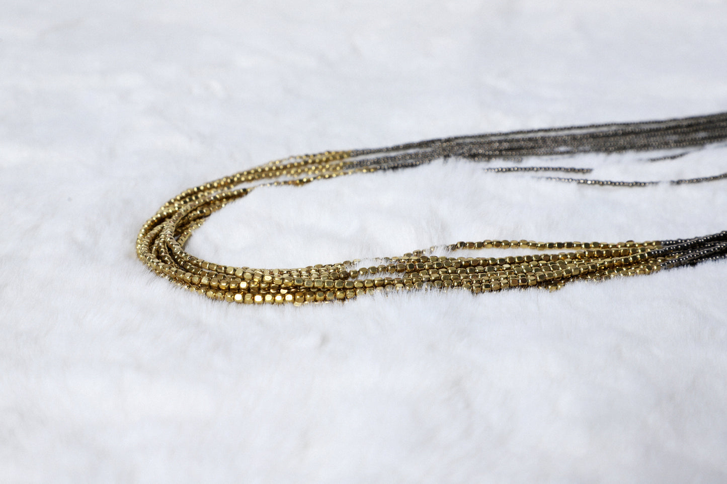 Necklace Tribal Trail Grey