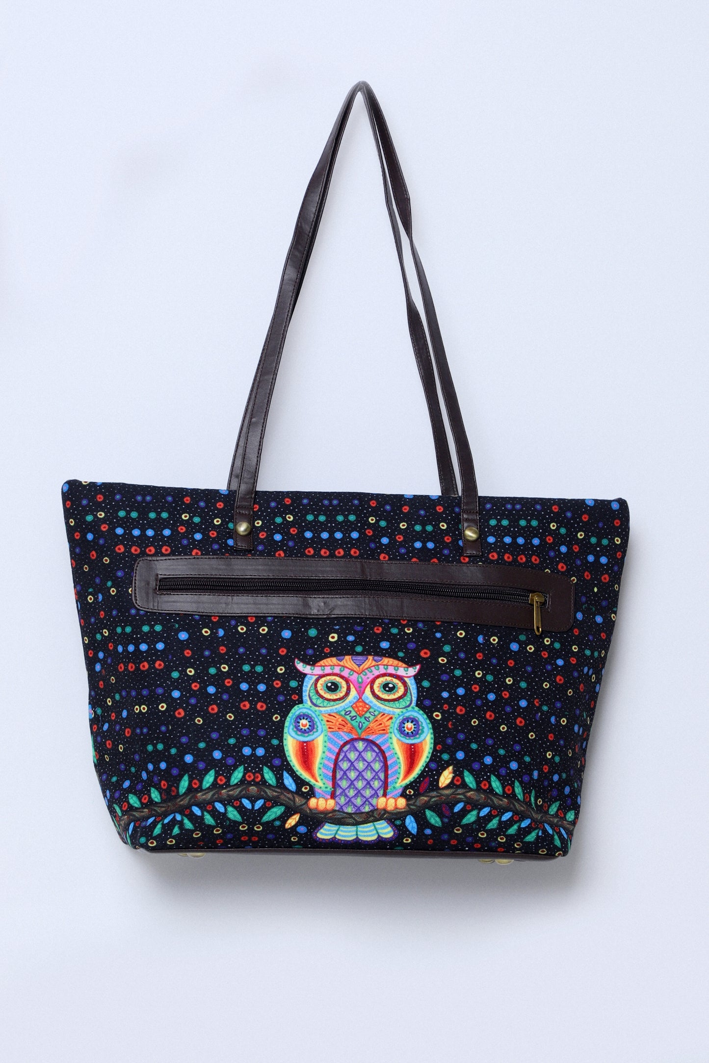 Shopper Single Black Owl