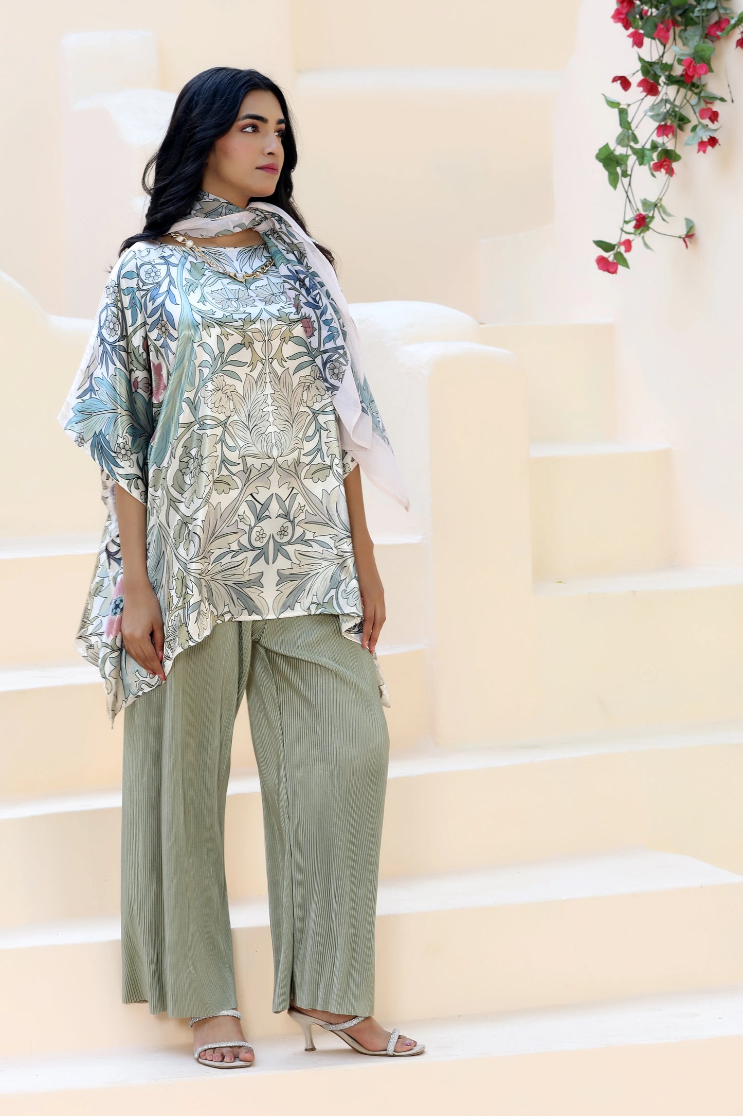 Tunic Top William Morris Cream