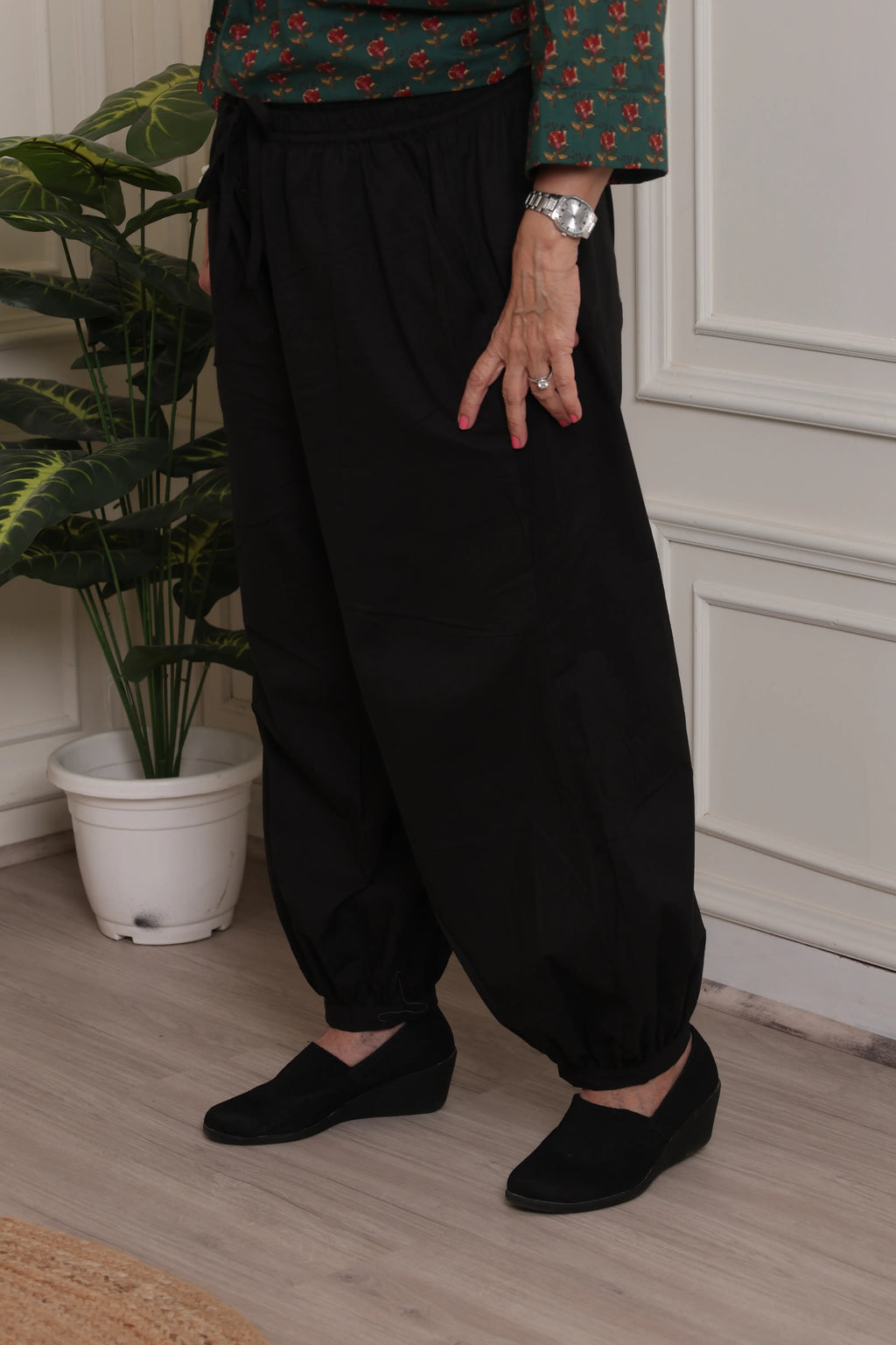 Balloon Pant Black