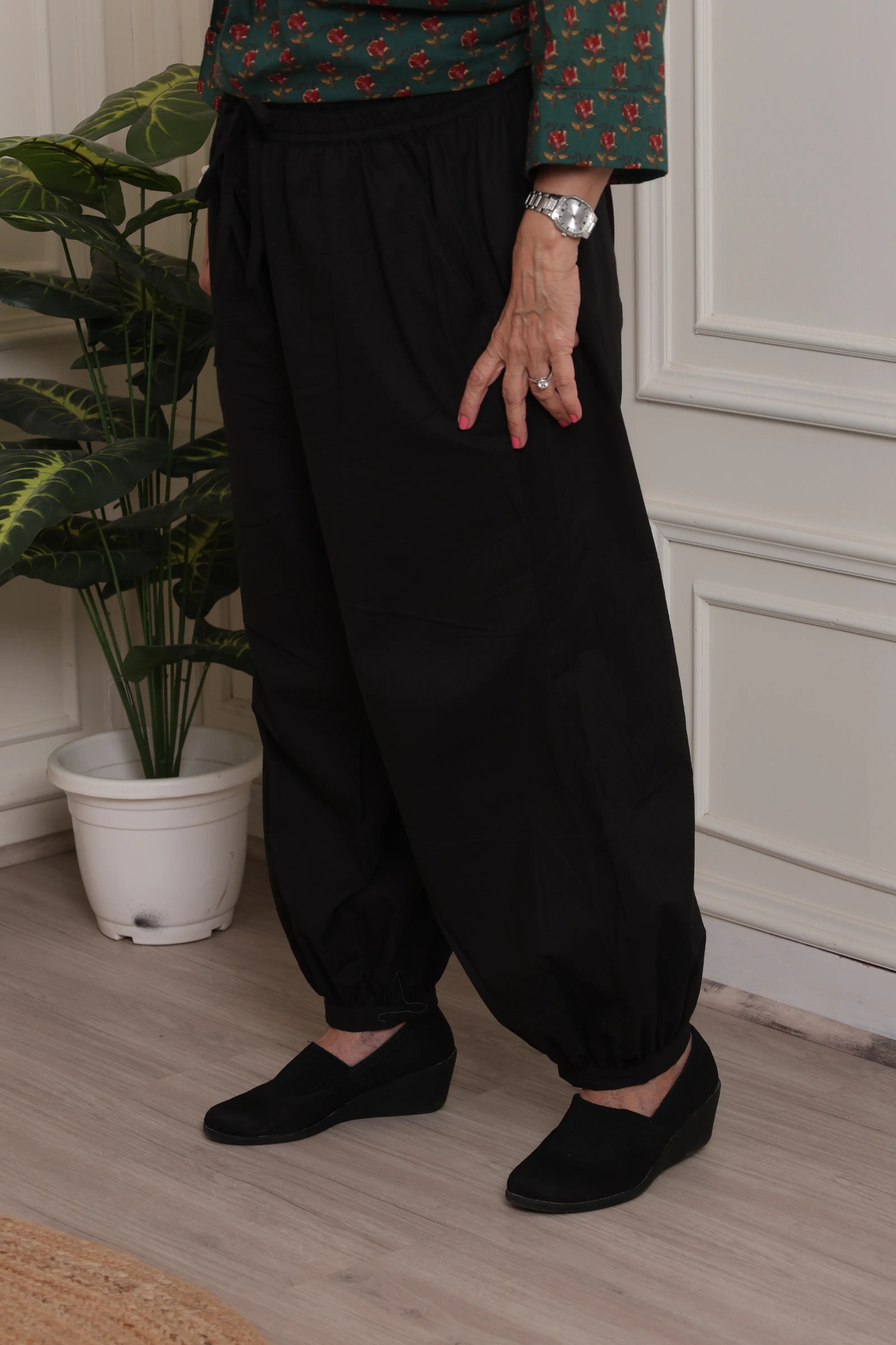 Balloon Pant Black