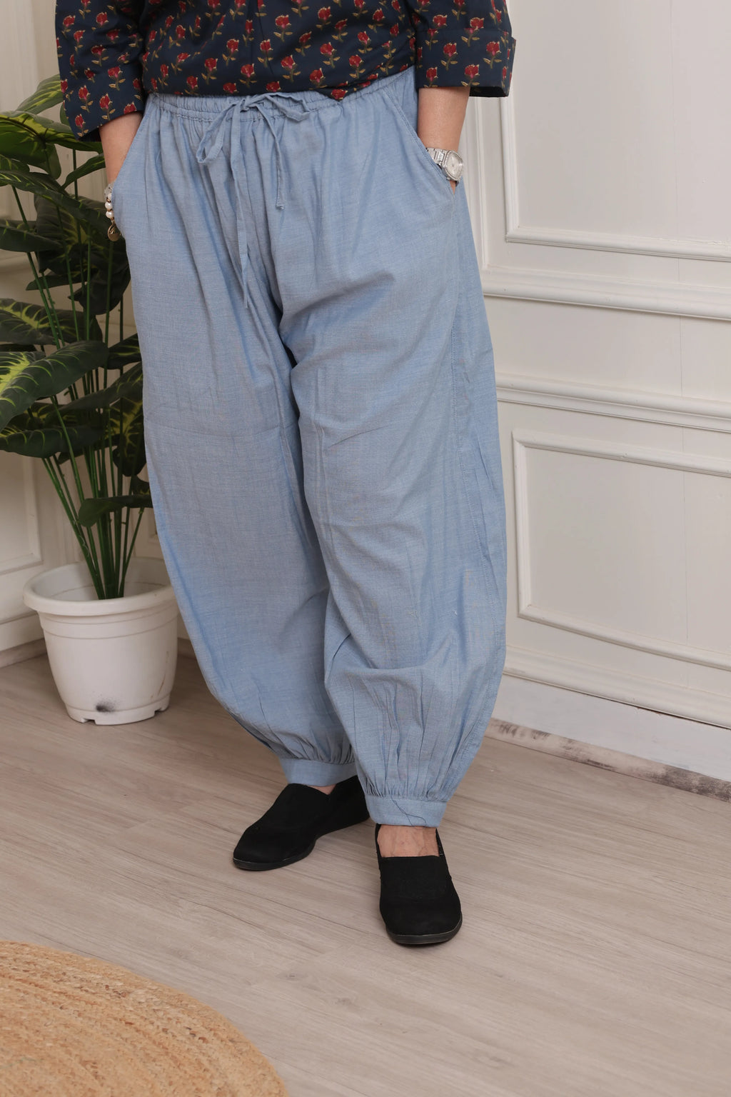 Balloon Pant Blue