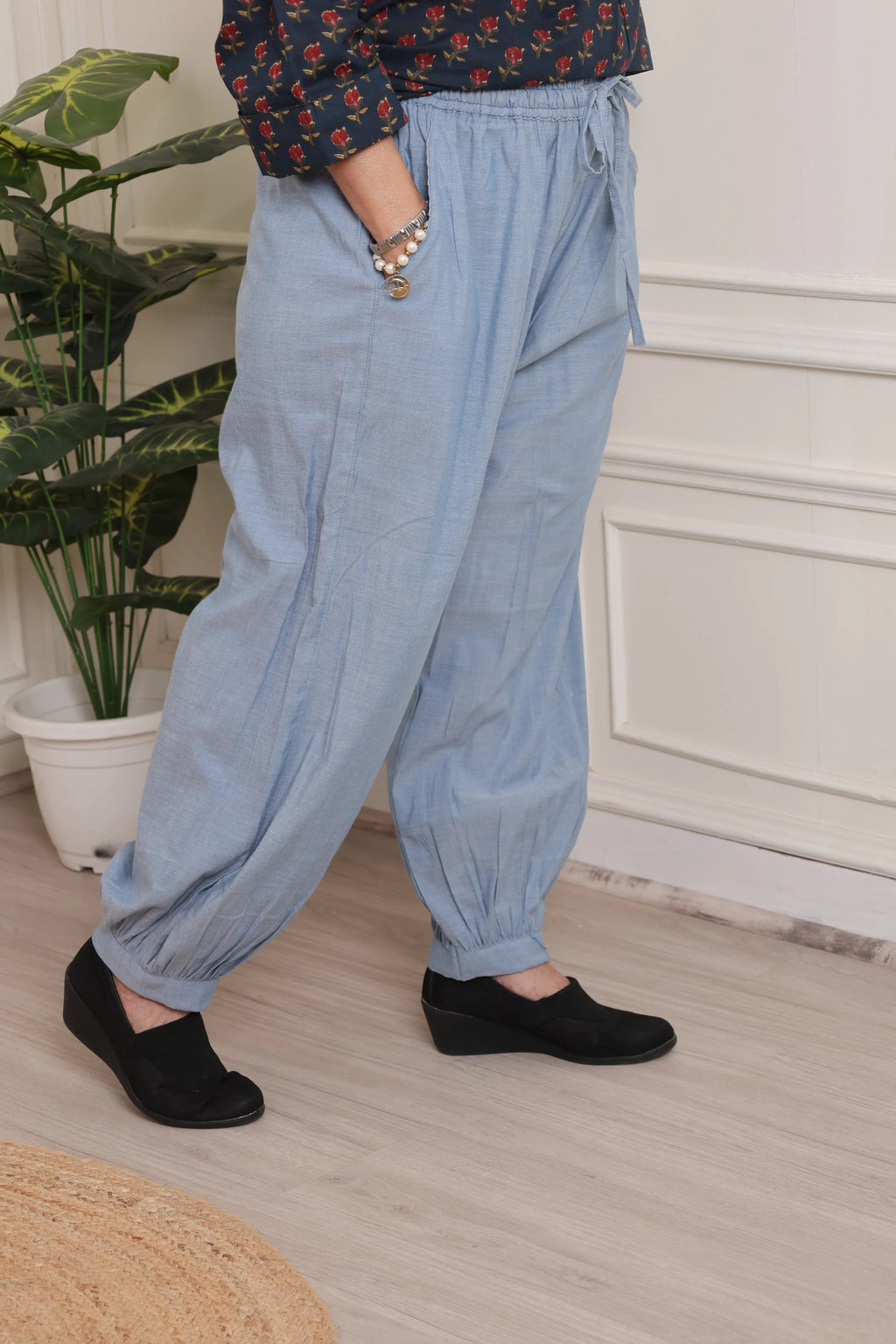 Balloon Pant Blue