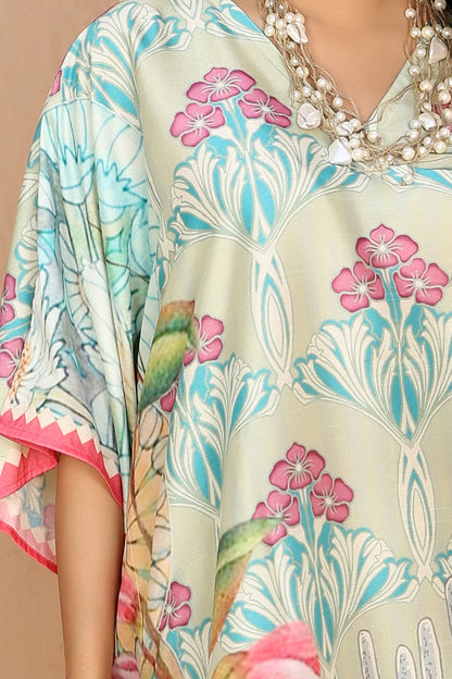 Boho Kaftan Coral