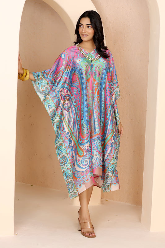 Boho Kaftan Pink Mulberry