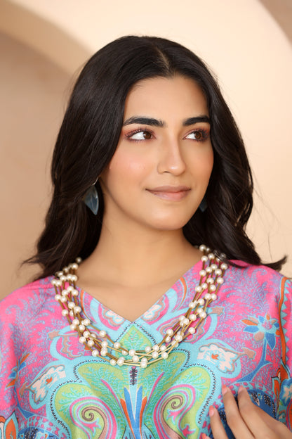 Boho Kaftan Pink Mulberry