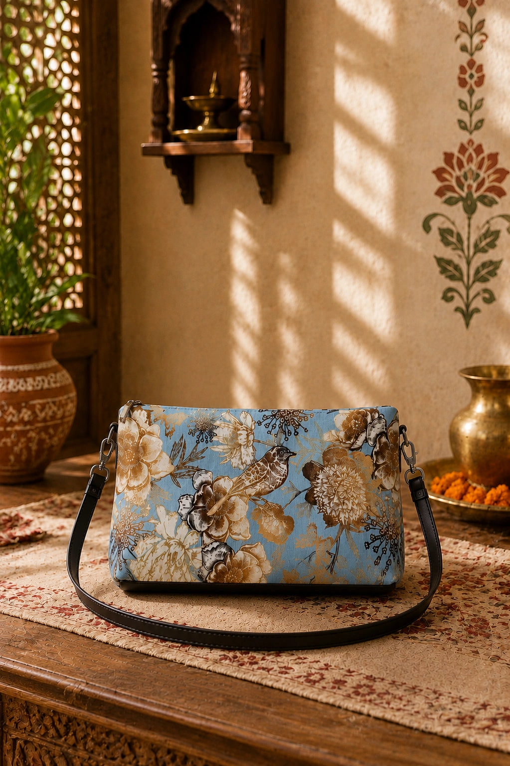 Eva Bag Gold Bird