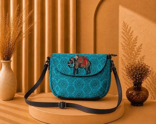 Messenger Bag Gaj Aqua
