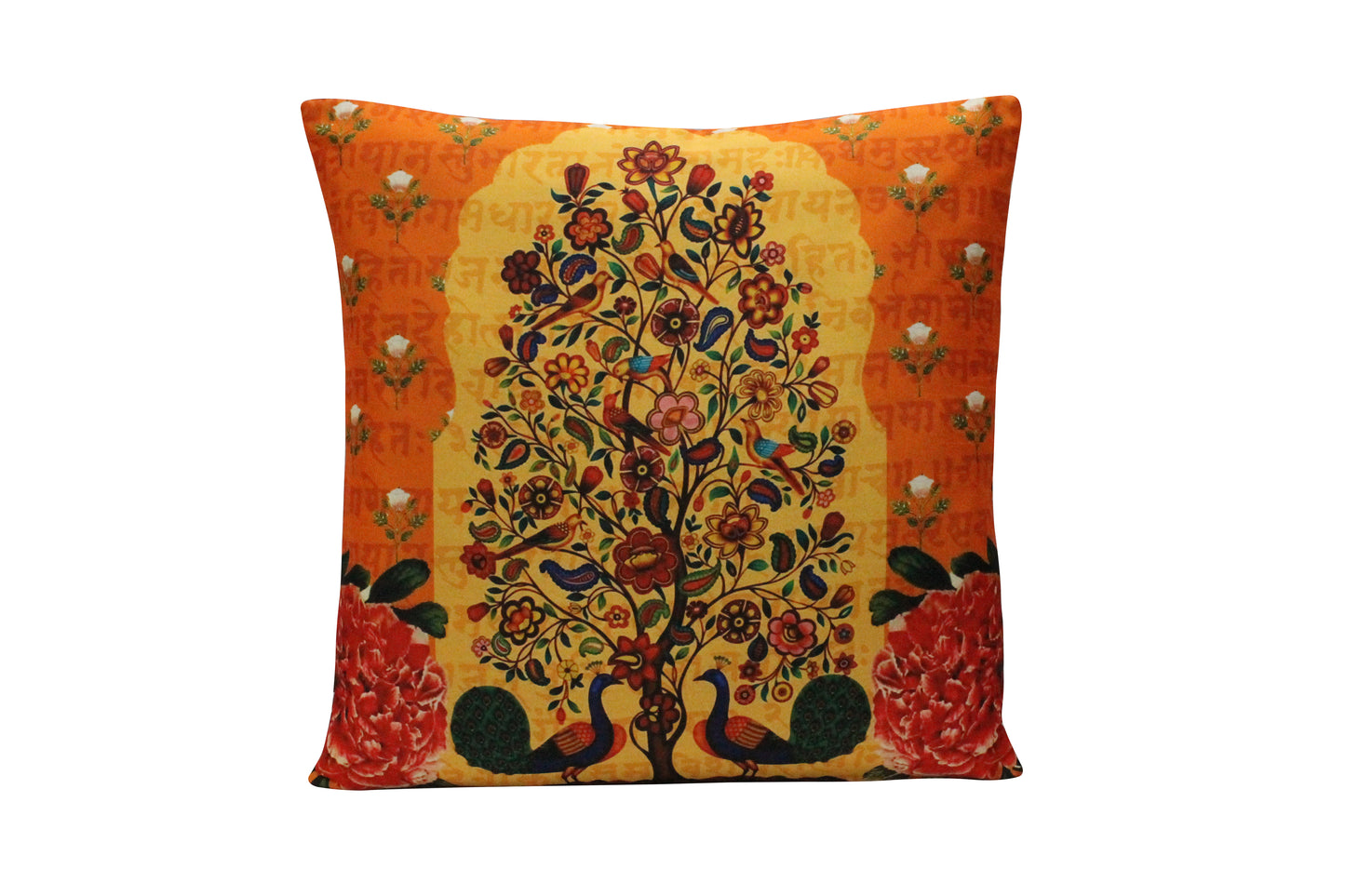 Cushion Covers Tree of Life Orange
