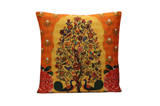 Cushion Covers Tree of Life Orange