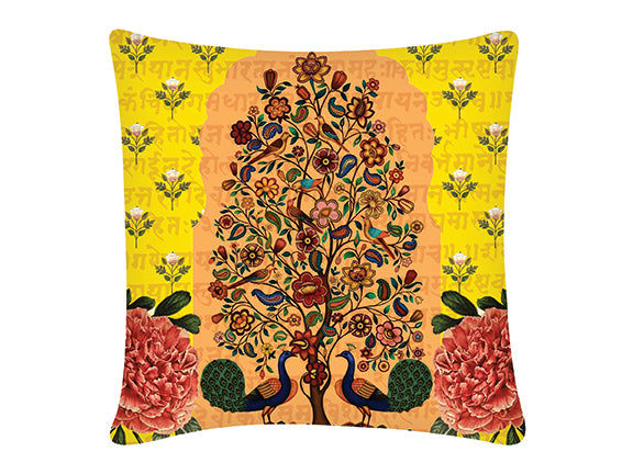 Cushion Covers Tree of Life Yellow
