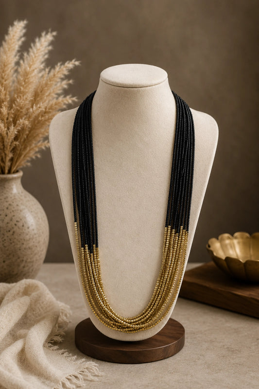 Necklace Tribal Trail Grey