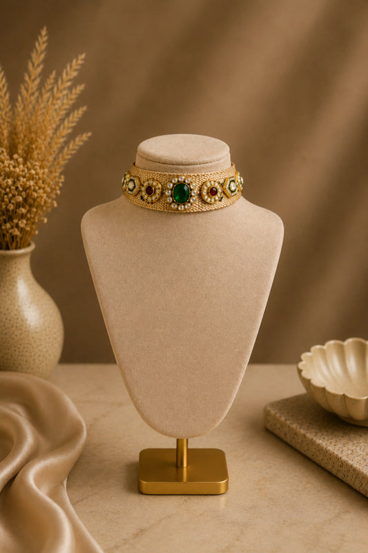 Necklace Kundan Choker