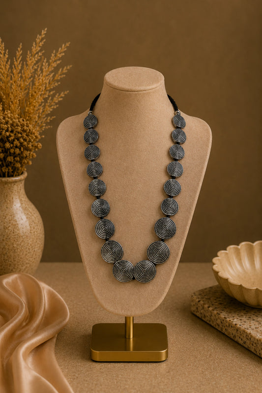 Necklace Chandralekha Silver