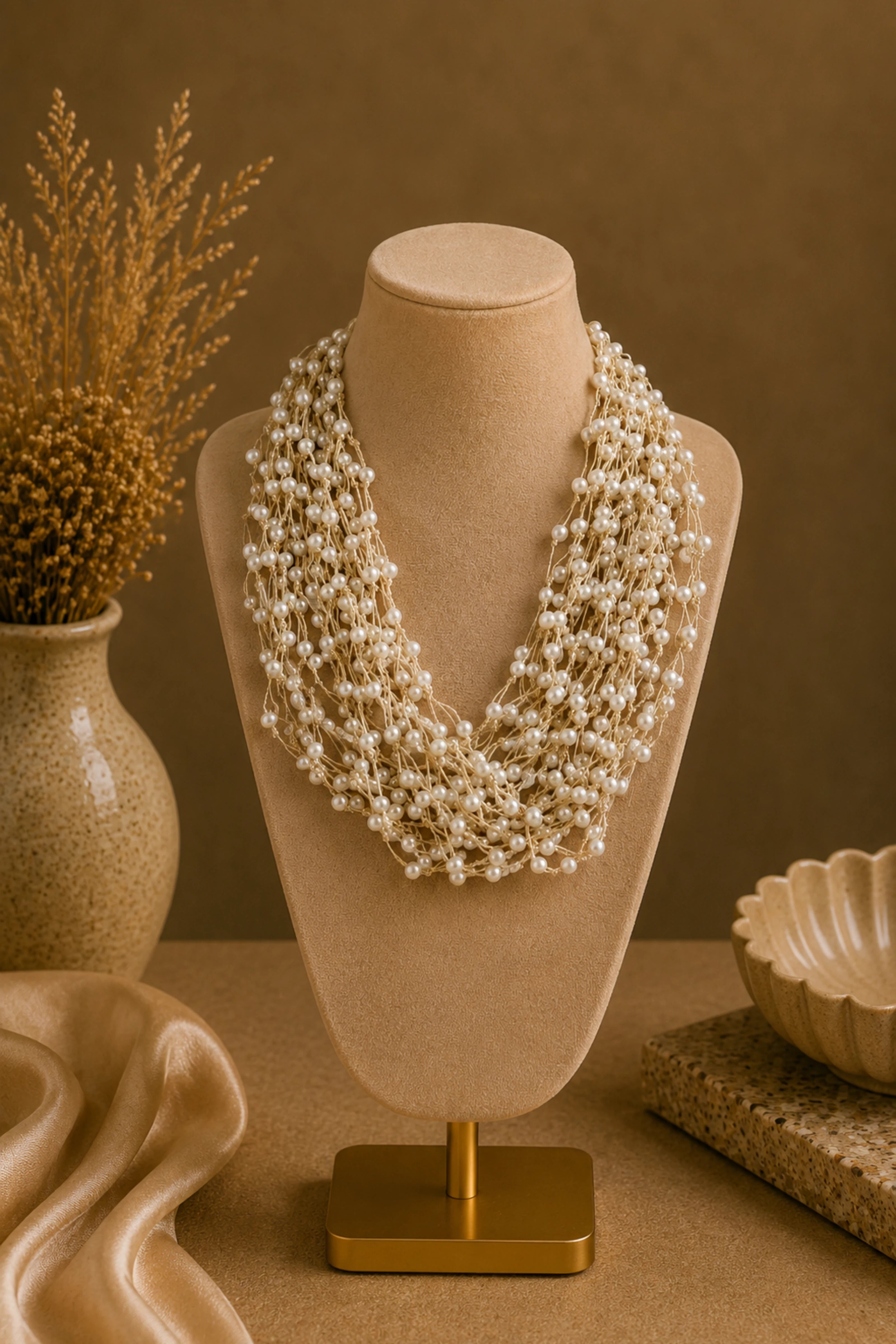 Necklace Whisper of Pearls