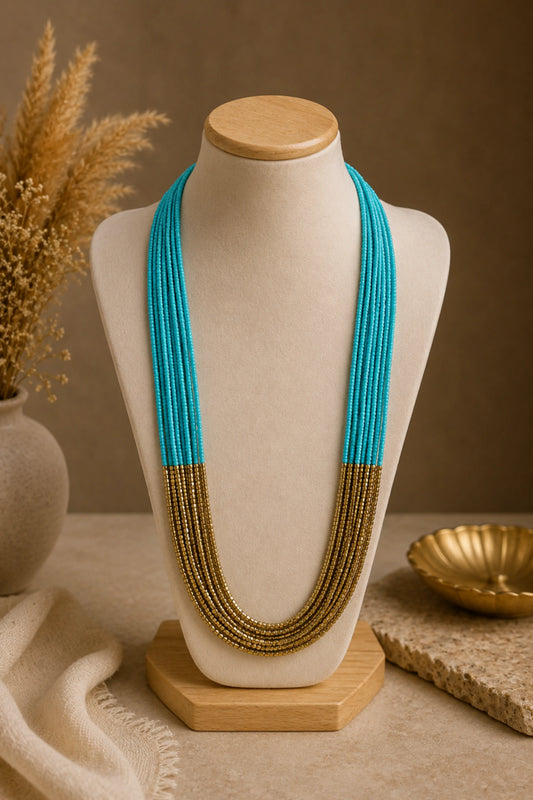Necklace Tribal Trail Turquoise