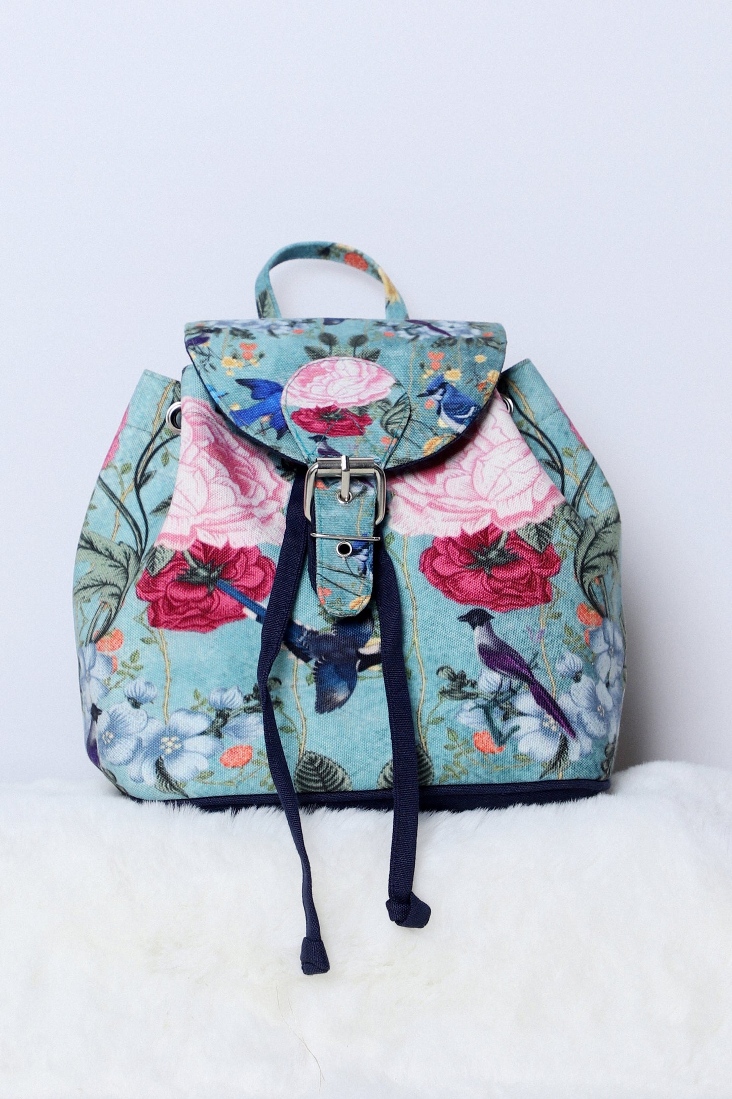 Diva Bag Garden Print Aqua