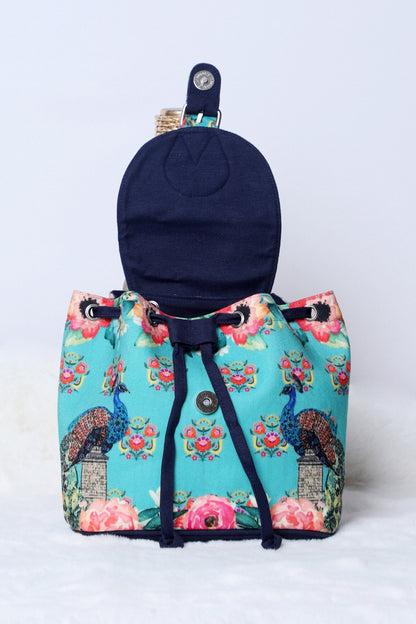 Diva Bag Single Peacock Aqua