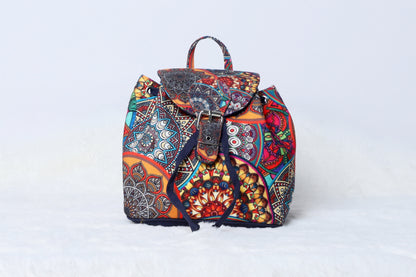 Diva Bag Orange Mandala