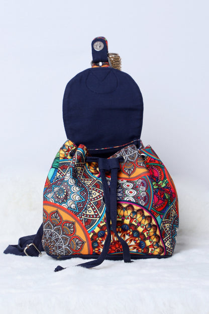 Diva Bag Orange Mandala