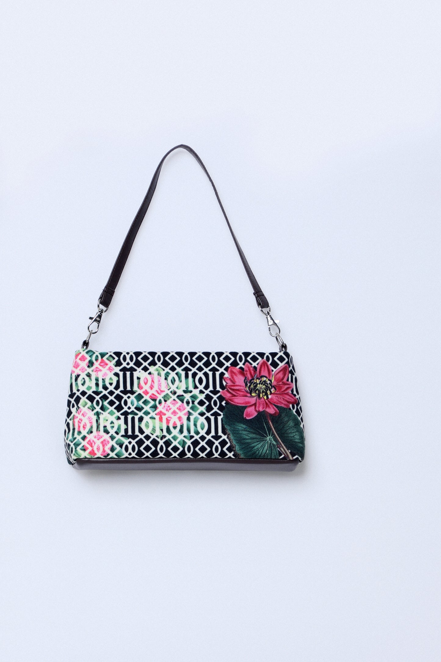 Eva Bag Jaali Lotus Black