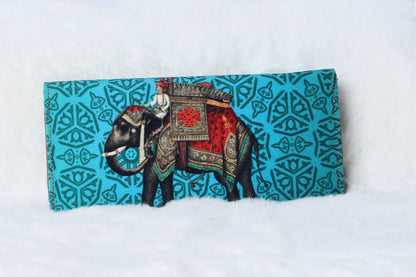 Flap Wallet Gaj Aqua