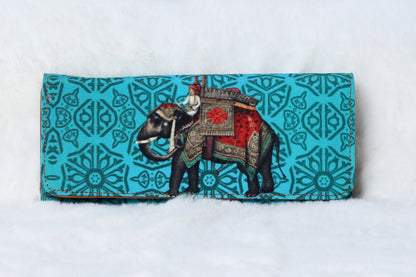 Flap Wallet Gaj Aqua