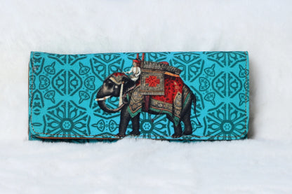 Flap Wallet Gaj Aqua