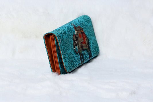 Flap Wallet Gaj Aqua