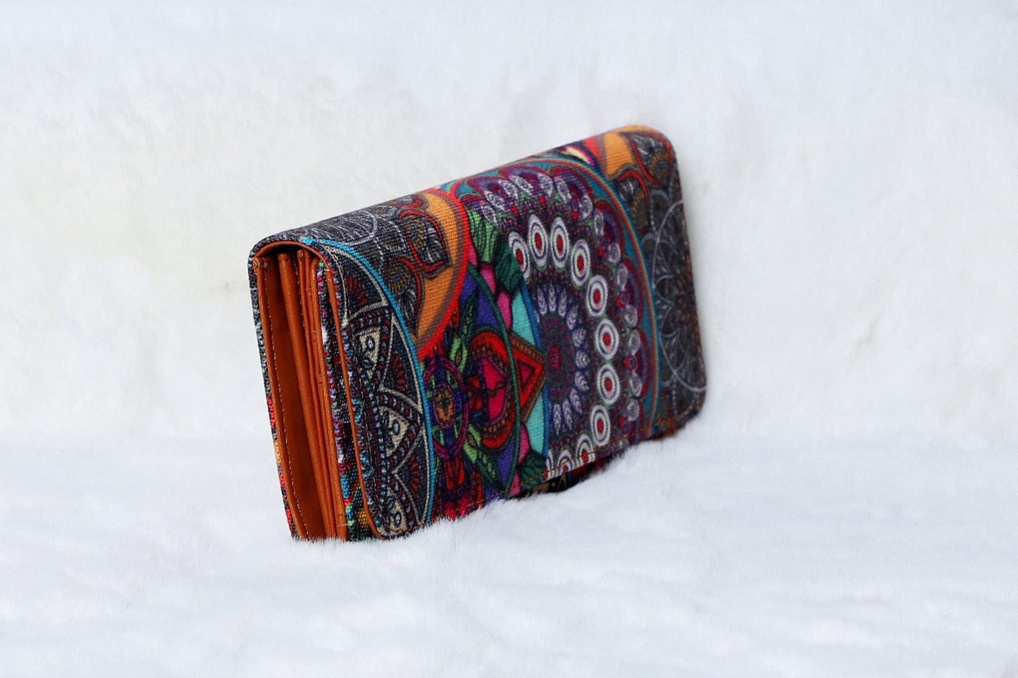 Flap Wallet Oranges