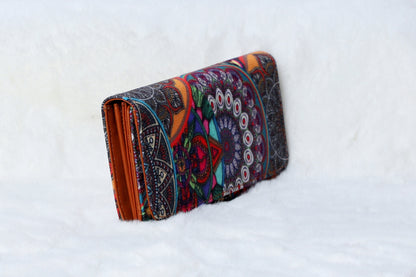 Flap Wallet Oranges