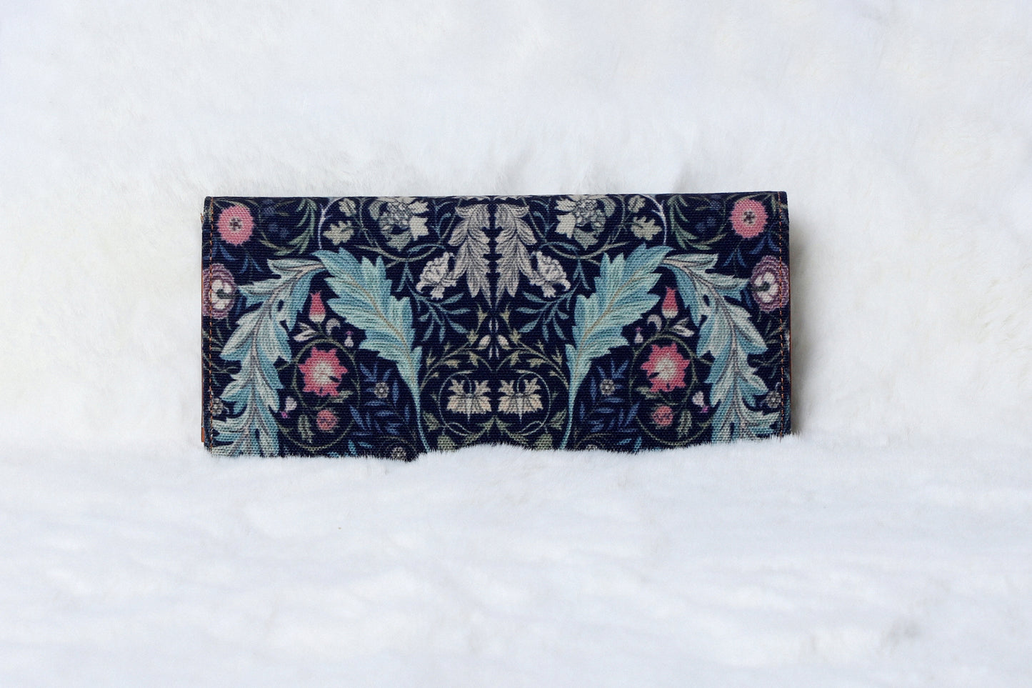 Flap Wallet William Morris Blue