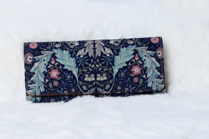 Flap Wallet William Morris Blue