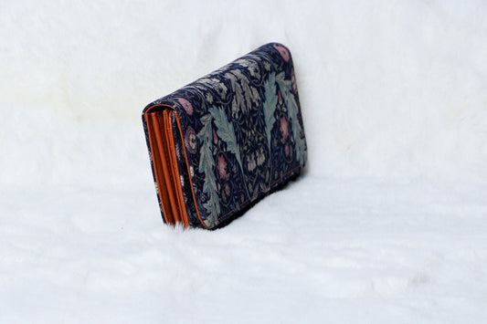Flap Wallet William Morris Blue