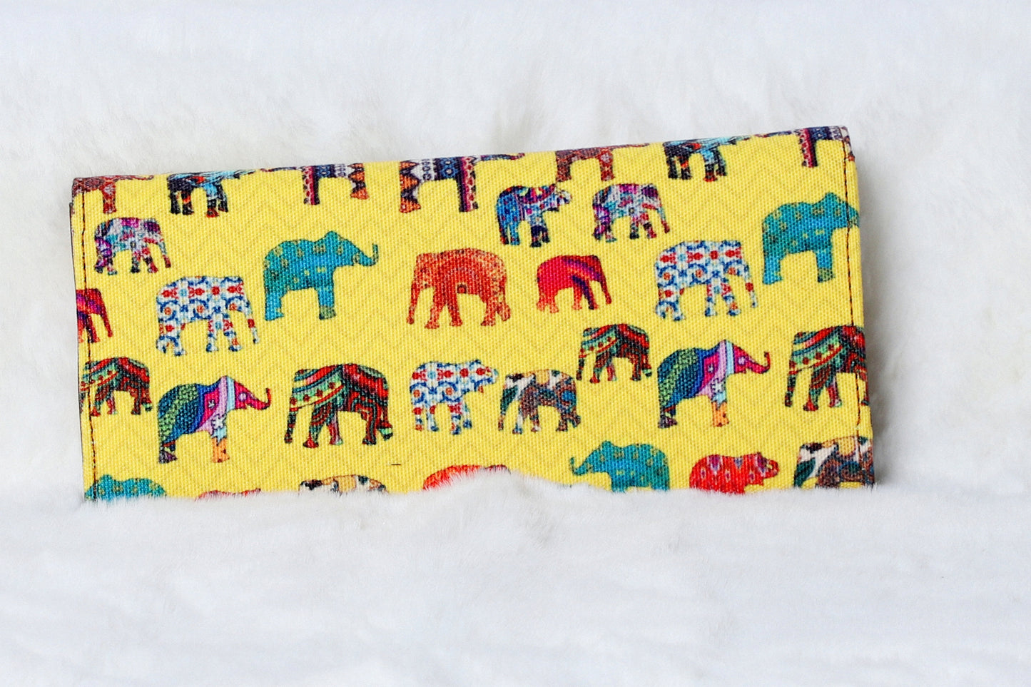 Flap Wallet ZZ Elephant Yellow