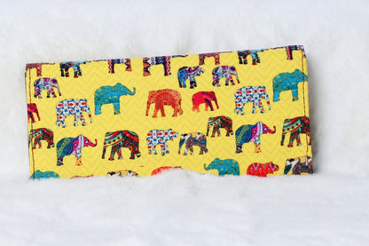 Flap Wallet ZZ Elephant Yellow