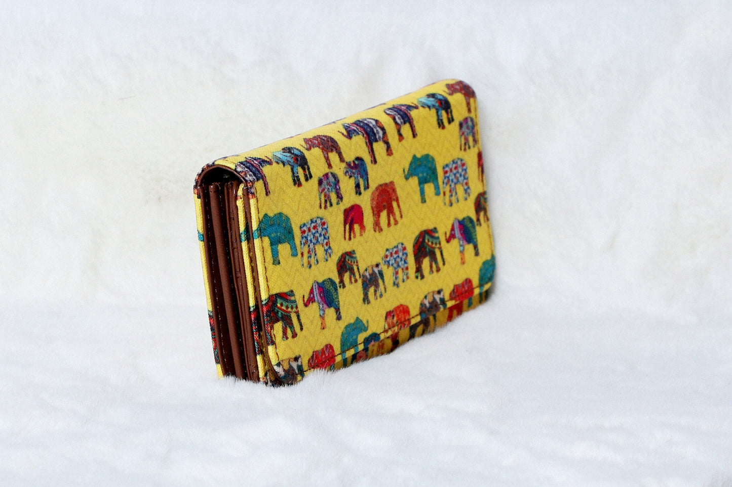 Flap Wallet ZZ Elephant Yellow