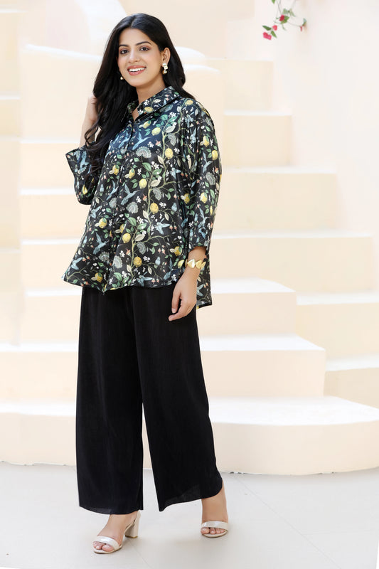 Golden Hour Shirt Monet Black