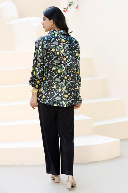 Golden Hour Shirt Monet Black