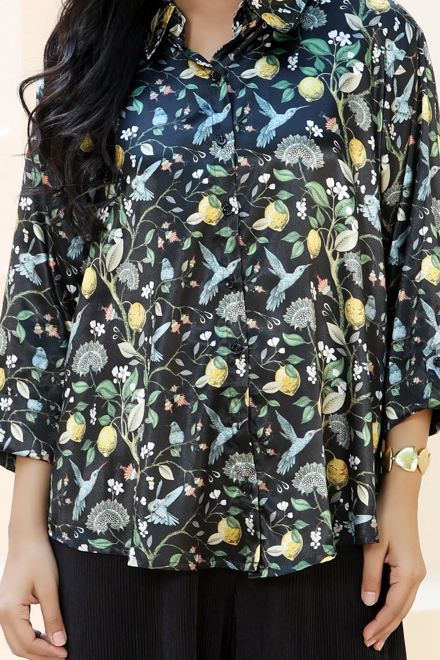 Golden Hour Shirt Monet Black