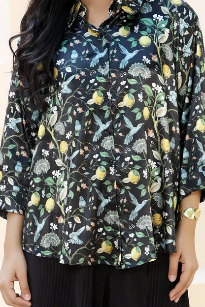 Golden Hour Shirt Monet Black