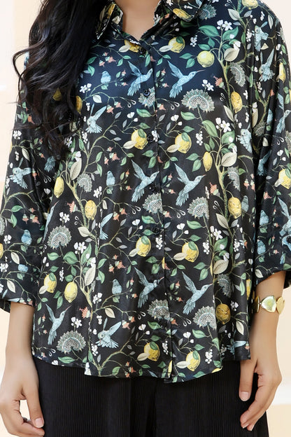 Golden Hour Shirt Monet Black