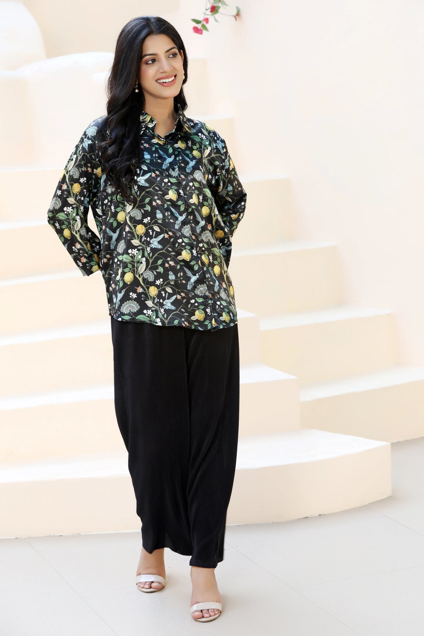 Golden Hour Shirt Monet Black