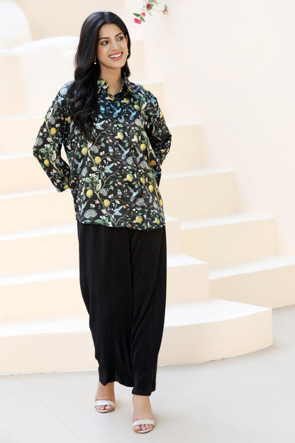 Golden Hour Shirt Monet Black