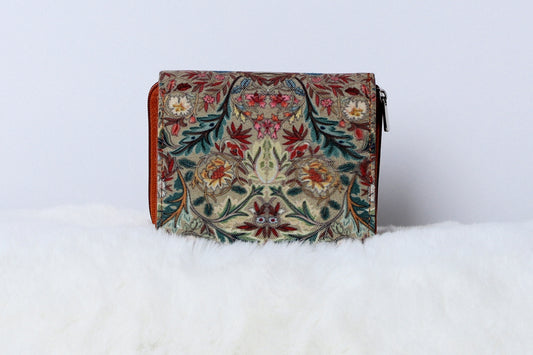 Half Wallet Golden Glow Taupe