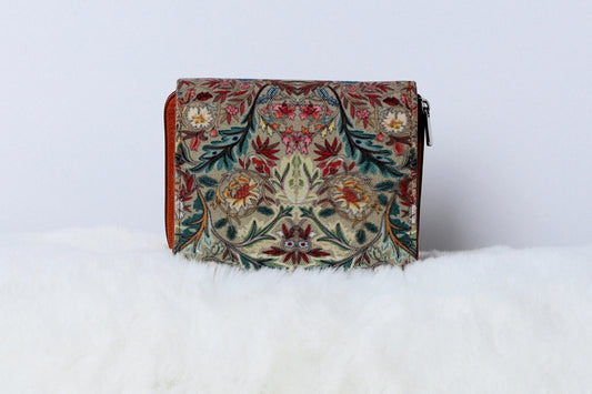 Half Wallet Golden Glow Taupe