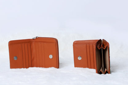 Half Wallet Golden Glow Taupe