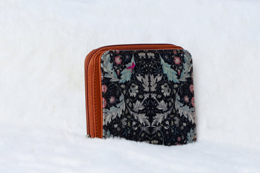 Half Wallet William Morris Black