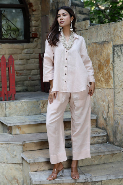 Holiday Set Linen - Pink